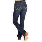 Wrangler Women's Willow Mid Rise Boot Cut Ultimate Riding Jean, Lovette, 9W x 38L