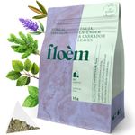 Floem - Peppermint, Lavender & Thuja Tea Bags with Labrador Tea Leaves - Premium Decaf Plant-based Herbal Tea Blend