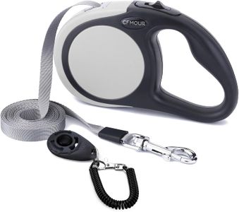 CFMOUR Retractable Dog Lead, 5m – Grey