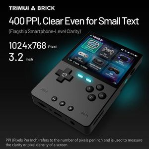 Trimui BRICK Retro Handheld Gaming Console – Portable Classic Games