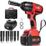 20V Cordless Impact Wrench, 1/2 Ele