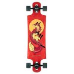 LANDYACHTZ Drop Hammer Complete Longboard, Sun Fox, 36.5""x10""