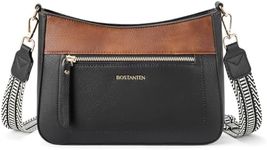 BOSTANTEN Crossbody Purses for Women Vegan Leather Hobo Bags Shoulder Handbags with Detachable Guitar Strap