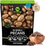 NUT CRAVINGS - Raw Hard Shell Pecans, (32oz - 2 LB) Bulk Nuts Packed Fresh in Resealable Bag - Healthy Protein Food Snack, All Natural, Keto, Vegan, Kosher Ideal for Trail Mixed Nuts