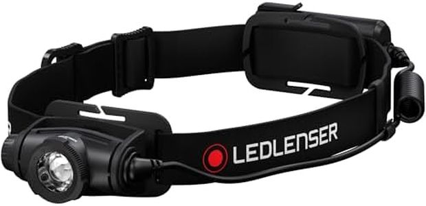 Ledlenser H5 Core Portable Headlamps | LED Configuration - High Power LED | Luminosity - MAX 200 lm - MIN 15 lm | Lighting Range - MAX 120 m - MIN 30 m | Rechargeable - No | Outdoor