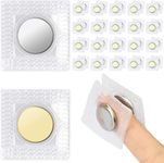 EEEKit Magnetic Clothing Clips Snap, 20 Pairs PVC Invisible Hidden Sew in Purse Closure Fastener for Handbag Clothing