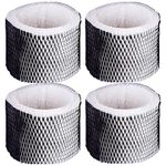 Yonice 4 Pack Replacement HWF62 Humidifier Filter Compatible for Holmes and Sunbeam Filter A,HWF62,HM1701, HM1761, HM1300 & HM1100, Compare to Part # HWF62, HWF62D