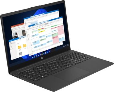 HP 15.6" Laptop – AMD Ryzen 5, 16GB RAM, 512GB SSD, FHD, Jet Black