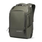 NOMATIC Travel Pack - Water Resistant Anti-Theft Bag- Flight Approved Carry On Laptop Bag- Computer Backpack- Tech Backpack, Olive, 20L Olive