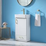 Popity home 18 Inch Small Bathroom 