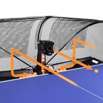 WAYMARK Table Tennis Robot Ping Pong Ball Machine S6-PRO Automatic Ping Pong Robot Trainer Table Tennis Robot Machine with Net and 100 Balls