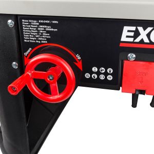 EXCEL 1500W Router Table – Variable Speed, Safety Switch, 1/2" & 1/4" Collets