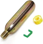 Owntop 24 Gram CO2 Cartridges PFD Rearming Kit, 1/2 inch Thread for Automatic/Manual Inflatable Life Jacket, C02 Cylinder Metal Tank 24g