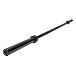 WF Athletic Supply 7 FT Olympic Barbell Bar for 2-Inch Weight Plates, Solid Steel Bar for Men and Women, Weight Bar for Home Gym Weightlifting and Powerlifting, Ideal for Strength Training, Black