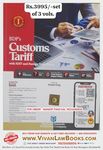 BDP's CUSTOM TARIFF with IGST and Foreign Trade Policy - Latest 56th Edition August 2024-25 ***BUY ORIGINAL WITH US***