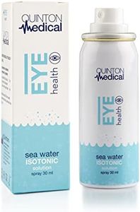 Quinton | Eye Health | Spray ocular agua de mar | 100% natural | Concentración de sales marinas 9 g/l | 30 ml | Hidratación diaria | Tratamiento sintomático del ojo seco