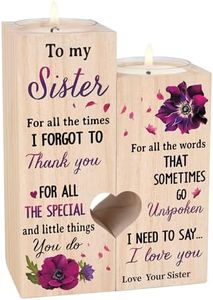 Sisters Gifts from Sister, Sister Birthday Gifts from Sister, Unique Gifts for Sister, Best Sister Gift Ideas for Christmas Thanksgiving, Personalized Thank You Gifts(to My Sister)