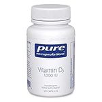 Pure Encapsulations - Vitamin D3 1,000 IU - Hypoallergenic Pure Vitamin D Supplement - Immune System, Bone and Muscle Function Support - 120 Capsules