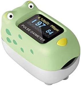 SPENGLER Oxyfrog, Oxymètre de Pouls Digital Portable Pédiatrique, Dispositif Médical pour Mesure du Taux d’Oxygène, Facile à Utiliser, Fiable et Précis, Compact et Léger, Sécuritaire
