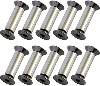 10pcs Knife Handle Bolt Rivets Screw Fastener Nut DIY Material US