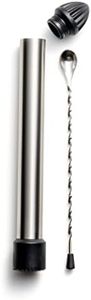 Outset Professional Cocktail Muddler, 3 in 1 Muddler, Stirrer, Juicer