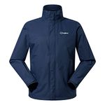 Berghaus Men's RG Alpha 3-in-1 Waterproof Jacket with Removable Fleece, Extra Comfort, Lightweight Coat, Dusk, M