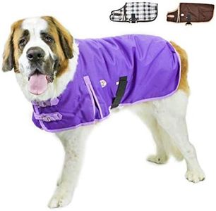 Derby Originals Ruff Pup 1200D Ripstop Waterproof Winter Dog Coat 150G Insulation Nylon Lining 3 Layer Breathable