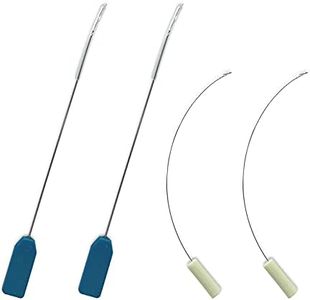 Serger Needle Threader，overlocker Threader Set，for Looper and Needle by Hemline，2 Set Serger Looper Threader and Serger Needle Threader