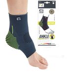 Neo-G Ankle Support Running – Sport Ankle Brace – Ankle Compression Support - Breathable Ankle Bandage Support for Sprains, Strains, Weak Ankles, Injury Recovery, Joint Pain - M