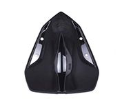 Meenu Arts Short Visor Universal for All Bikes Black-04