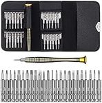 Paddy Screwdriver Set, Small Screwdriver Kit 25 in 1 Magnetic Precision Screw Driver Set Tools for iPhones,Computer,PC,Tablet,Smartphone,Other Electronices etc