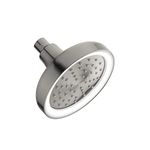 KOHLER Arise 14 Cm Lighted Overhead Shower, With Hydropower LED Lights, No Batteries Required, Full Coverage Rain Mode, (Wall-Mount, Brushed Nickel Finish)