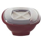 nordic ware microwave popcorn popper, red