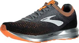Brooks Men's Levitate 2 Running Shoes, Multicolour (Grey/Black/Orange 026), 6.5 UK