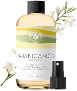 Aroma Country Rajanigandha (Tuberose) Luxury Diffuser Oil Refill & Fragrant Room Spray for Reed Diffusers, Electric Machines, and Oil Warmers (8.5 Fl. oz)