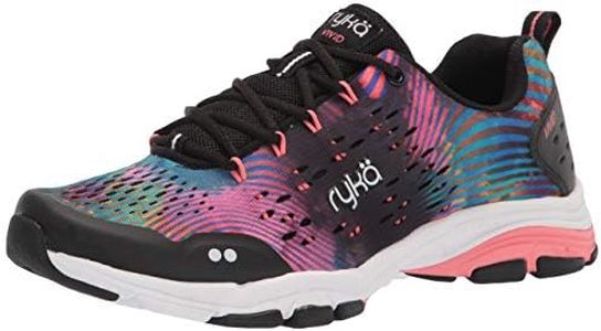 Ryka Womens Vivid RZX Cross Trainer, Black Tie Dye, 9.5 Wide US