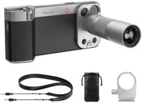 PGYTECH RetroVa All-in-one Ultimate Gift Set for iPhone 17 Pro Max, 2.35X Telephoto Lens & Vintage Grip Kit, External Recording, Bluetooth Remote, Retro Phone Case for Wildlife & Sports Photographers