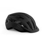 MET - Allroad Leisure Cycling Helmet In Matt Black Size Medium (56-58 cm)