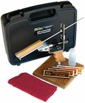 KME Precision Knife Sharpener System with 4 Gold Series Diamond Hones - Base Included