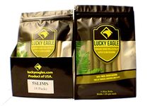 Lucky Eagle Natural Pre Wrap Palm Leafs 5 Rolls in Each Package (Box of 18) (Slim)