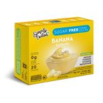 Simply Delish Sugar-Free Pudding Mix and Pie Filling - Banana Flavor - 48 gr - Vegan, Gluten Free, Non-GMO, Lactose Free, Halal - Keto Friendly Pudding - Made With Natural Ingredients