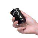 CYCPLUS AS2 PRO Tiny Bicycle Pump with Gauge, Max 120 PSI Electric Mini Pump, Auto Stop, with Presta and Schrader Valve for E-Bike, MTB, City Bike and Road Bike(2025 Updated Version)