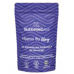 Hypno by Bhang Sleeping Tablets - Herbal Sleep Aid Supplement for Deep, Restful Sleep - Supports 60 Nights of Restful Sleep for Adults - Natural Sleep Support for Better Sleep Quality 60 Servings