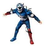 Rubie's Official Disney Marvel Venomized Captain America Kids Costume, Halloween Venom, Multi, Medium