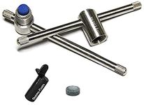 Snooker cue tip compressor, tip shaper, stainless steel made, lasts a life time (1 unit)