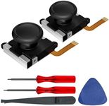 TMR Hall Joystick for Nintendo Switch/OLED/Lite Joy-Con, Zero Drift Hall Effect Joystick Replacement for Switch Controller, Tunnel Magnetic Resistance Thumbsticks with Tools Kit (1 Pair)