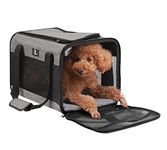 X-ZONE PET Airline Approved Soft-Sided Pet Travel Carrier for Dogs and Cats