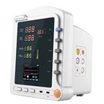 Medinain CMS 5100 Pulse Rate,Spo2 White NIBP Pulse Rate Measuring Patient Monitor