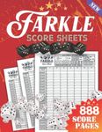 Farkle Score Sheets: 888 Large Score Pads for Scorekeeping - Farkle Score Cards | Farkle Score Pads with Size 8.5 x 11 inches