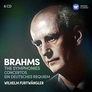 Brahms: The Symphonies, Ein deutsches Requiem, Concertos (6CD)